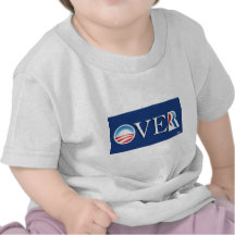 Obama "sobre" Romeny Camiseta