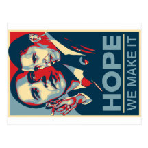 obama tarjetas postales