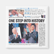 Obama: Un paso en historia Iman De Nevera