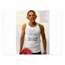 Obama una más ocasión tarjetas postales
