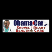 ObamaCare anti pegatinas de parachoque