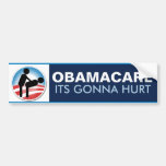 Obamacare el su ir a dañar pegatina de parachoque