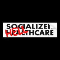 ObamaCare: HELLthcare pegatinas de parachoque