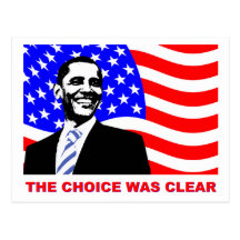 ObamaFlag3 Postales