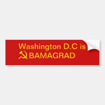 Obamagrad Pegatina De Parachoque