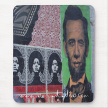 Obamaham Lincoln Mousepad Tapetes De Ratones