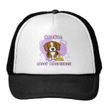Obediencia de la reunión del beagle de Kawaii Gorra