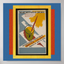 Objeto expuesto WPA de las acuarelas de Poster-WPA