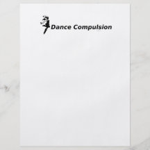 Obligación SUPERIOR de la danza Tarjetón