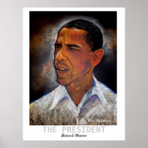 obma, EL PRESIDENTE, Barack Obama, Fred Makubuya Impresiones