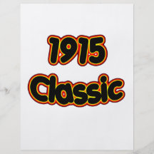 Obra clásica 1915 tarjeton