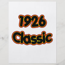 Obra clásica 1926 tarjetón