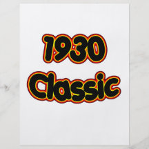 Obra clásica 1930 tarjetón