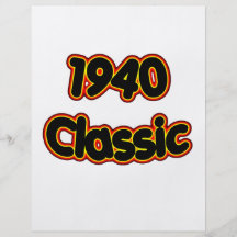 Obra clásica 1940 tarjeton