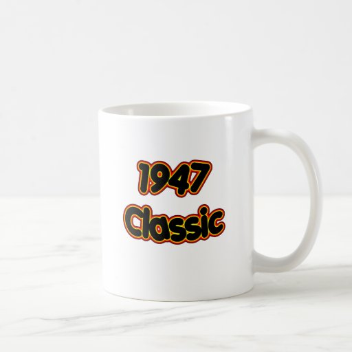 Obra clásica 1947 taza