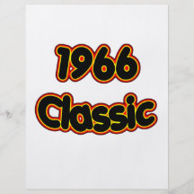 Obra clásica 1966 tarjeta publicitaria