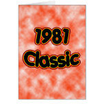 Obra clásica 1981 felicitaciones