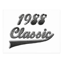Obra clásica 1988 postal