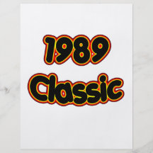 Obra clásica 1989 tarjetas publicitarias