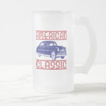Obra clásica americana tazas de café