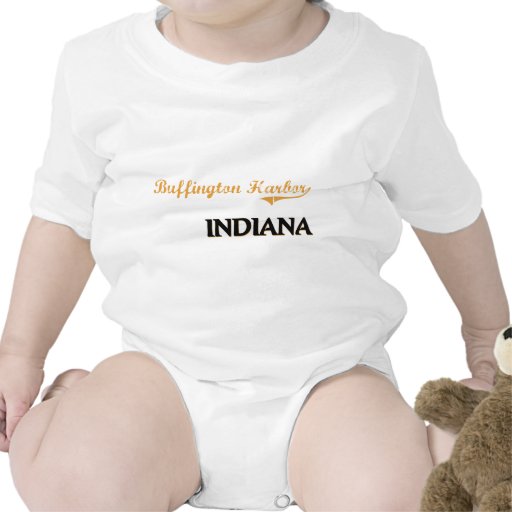 Obra clásica de Indiana del puerto de Buffington Traje De Bebé