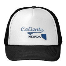 Obra clásica de la ciudad de Caliente Nevada Gorros