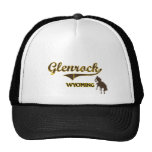 Obra clásica de la ciudad de Glenrock Wyoming Gorras
