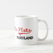 Obra clásica de la ciudad de La Plata Maryland Taza