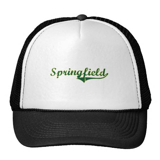 Obra clásica de la ciudad de Springfield Oregon Gorro