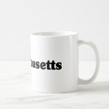Obra clásica de Massachusetts Taza De Café