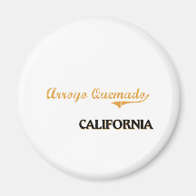 Obra clásica de Quemado California del Arroyo Imanes