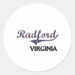 Obra clásica de Radford Virginia City Pegatinas