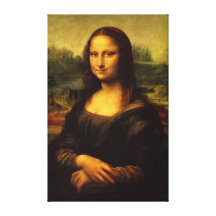 Obras maestras de Mona Lisa Leonardo da Vinci del  Impresion De Lienzo