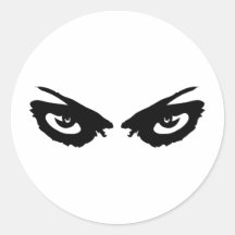 observa el icono pegatinas redondas