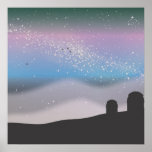 Observación de las estrellas posters