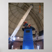 Observatorio 40" de Yerkes refractor Poster
