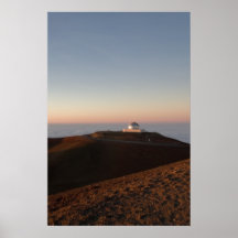 Observatorio encima de Mauna Kea Impresiones