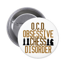 Obsesionado con ajedrez pin