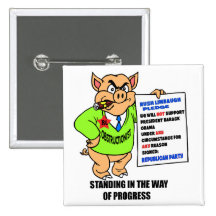 OBSTRUCTIONIST PIN