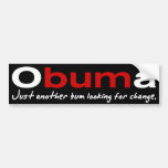 Obuma-Just otra pegatina para el parachoques del v Etiqueta De Parachoque