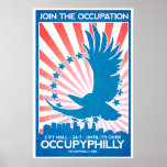 ¡OccupyPhilly - Eagle - se unen al empleo! Posters
