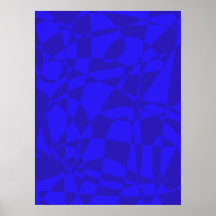 Océano azul poster