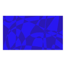 Océano azul tarjeta personal