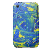 Océano cósmico por el acebo Anderson del artista a iPhone 3 Funda