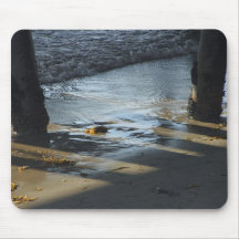 Océano de las playas de los embarcaderos alfombrillas de ratón