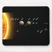 Ocho planetas y nueva Sistema Solar Tapetes De Ratón