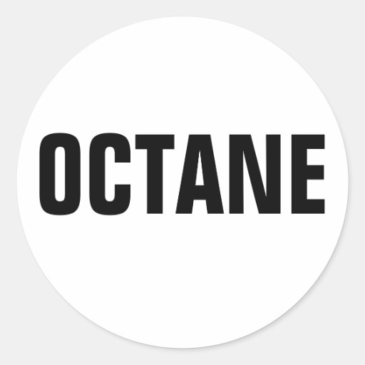 OCTANO - pegatina