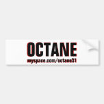 OCTANO - pegatina para el parachoques - modificado Pegatina De Parachoque