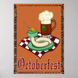 Octoberfest, Oktoberfest, alemán Poster