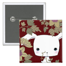 Ocultación de Bunneh pi (impresión roja del washi  Pins